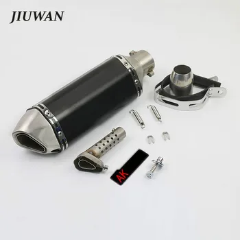 Motorcycle Multicolor Exhaust Muffler With Movable DB Killer One Set 51MM Universal Modified Moto Exhaust For Z750 TMAX Custom
Motorcycle Multicolor Exhaust Muffler With Movable DB Killer One Set 51MM Universal Modified Moto Exhaust For Z750 TMAX Custom