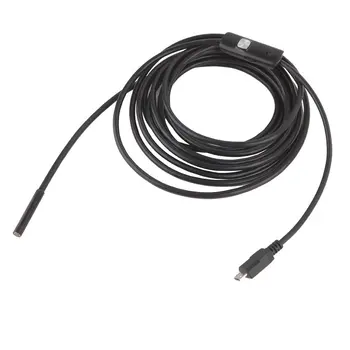5.5mm Lens 1M/1.5M/2M/3.5/5M/10MCable USB Endoscope 6LED Waterproof Mini USB Inspection Car Endoscope For Android Phones PC
5.5mm Lens 1M/1.5M/2M/3.5/5M/10MCable USB Endoscope 6LED Waterproof Mini USB Inspection Car Endoscope For Android Phones PC