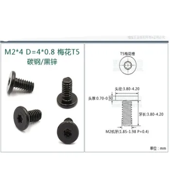 100pcs CM2*4 black torx flat Ultra Thin Super Low Flat Wafer Head Screw Bolt for Laptop Computer screw
100pcs CM2*4 black torx flat Ultra Thin Super Low Flat Wafer Head Screw Bolt for Laptop Computer screw