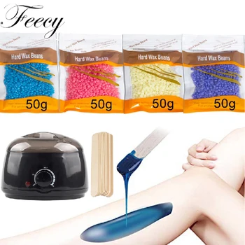 Wax Heater Set Electric Wax-melt 100g Wax Beans 10/100pcs Stickers Heater Waxing Body Epilator SPA Hair Removal Cera Depilatory
Wax Heater Set Electric Wax-melt 100g Wax Beans 10/100pcs Stickers Heater Waxing Body Epilator SPA Hair Removal Cera Depilatory