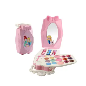 Princess Children's Makeup Cosmetics Playing Box Set Playes Makeup Girl Toy Lipstick Eye Shadow Safe Non-toxic Kit For Kids TSLM
Princess Children's Makeup Cosmetics Playing Box Set Playes Makeup Girl Toy Lipstick Eye Shadow Safe Non-toxic Kit For Kids TSLM