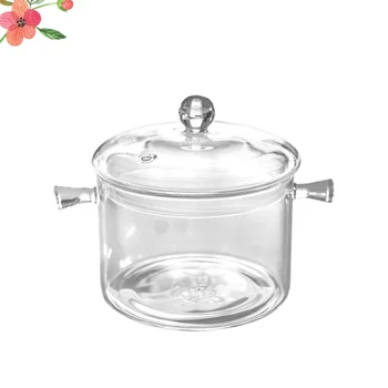 Durable Glass Cooking Pot Multi-function Open Fire Heating Health Stew Pot Instant Noodle Pot Noodles Bowls for Home Kitchen Res
Durable Glass Cooking Pot Multi-function Open Fire Heating Health Stew Pot Instant Noodle Pot Noodles Bowls for Home Kitchen Res