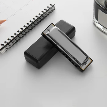 Harmonica 10 Holes 20 Tone Key Of C Silver Color Blues Jazz Rock Folk Music Musical Instrument Diatonic Harp Beginner Student
Harmonica 10 Holes 20 Tone Key Of C Silver Color Blues Jazz Rock Folk Music Musical Instrument Diatonic Harp Beginner Student