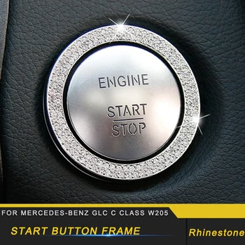 For Mercedes Benz GLC C Class W205 2016-2019 Auto Rhinestone Start Button Circle Frame Trim Cover Sticker Accessories
For Mercedes Benz GLC C Class W205 2016-2019 Auto Rhinestone Start Button Circle Frame Trim Cover Sticker Accessories