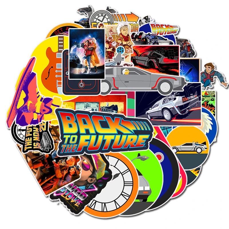50Pcs Classic Movie Back To The Future Stickers For Graffiti Sticker Waterproof Skateboard Luggage Laptop Notebook Guitar
50Pcs Classic Movie Back To The Future Stickers For Graffiti Sticker Waterproof Skateboard Luggage Laptop Notebook Guitar