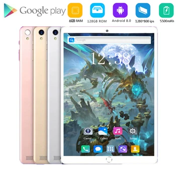2020 New 10 Inch 4G Phone Call Tablet PC Octa Core Android 8.0 Tablets 6GB 128GB WiFi Bluetooth Dual SIM 1280x800 IPS HD Screen 
2020 New 10 Inch 4G Phone Call Tablet PC Octa Core Android 8.0 Tablets 6GB 128GB WiFi Bluetooth Dual SIM 1280x800 IPS HD Screen