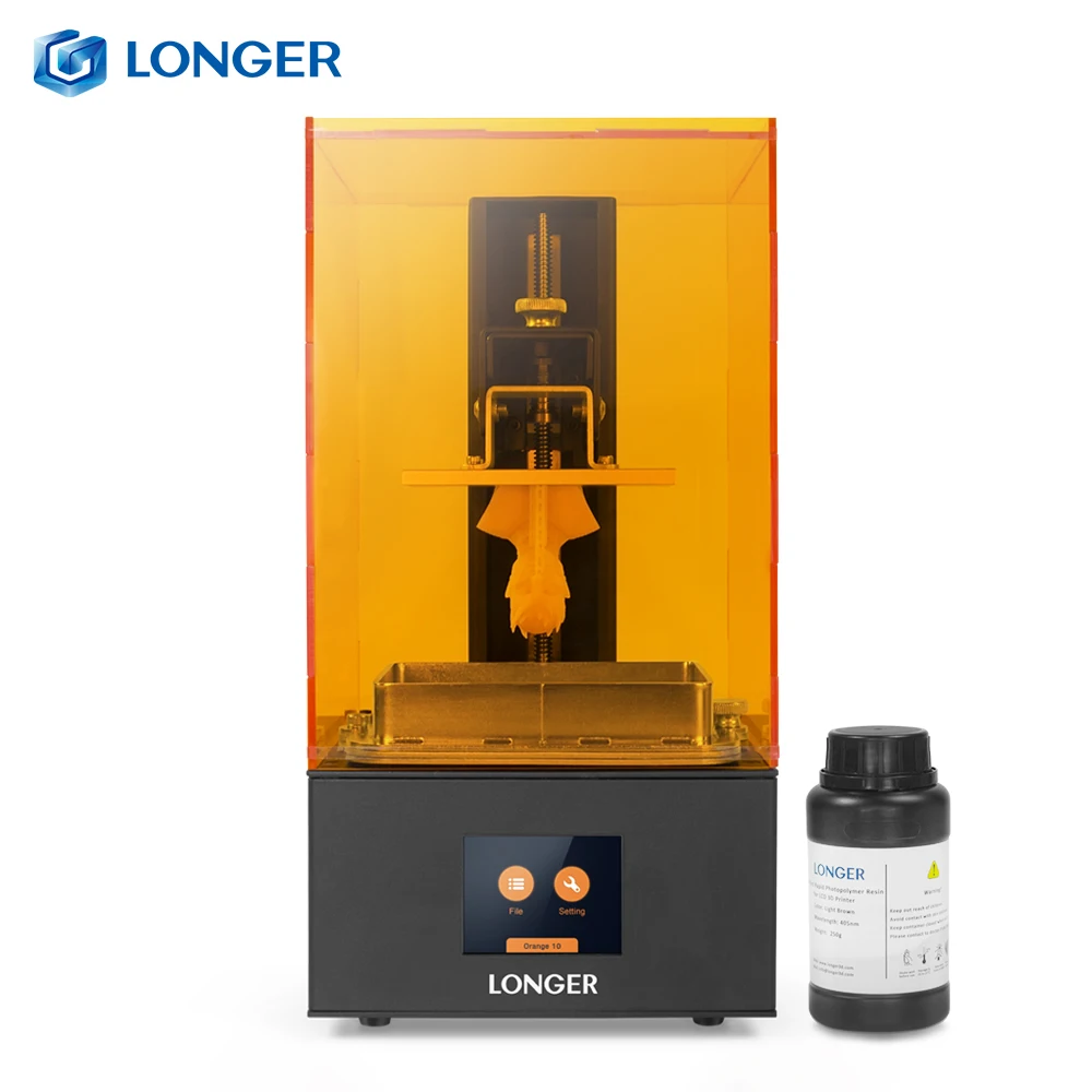 Orange10 LCD 3D Printer UV Printer Contain Resin 3D Printing Material Off-Line SLA Printer Complete Resin Printer Set 3D Drucker
Orange10 LCD 3D Printer UV Printer Contain Resin 3D Printing Material Off-Line SLA Printer Complete Resin Printer Set 3D Drucker