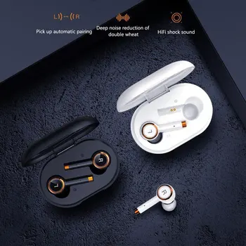New Tws Mini Wireless Headphones Waterproof Noise Reduction Sports Bluetooth 5.0 Headset Game Earphone Built-in Microphone Call
New Tws Mini Wireless Headphones Waterproof Noise Reduction Sports Bluetooth 5.0 Headset Game Earphone Built-in Microphone Call