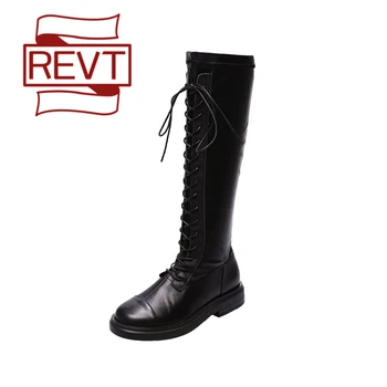 REVT boots new style womens Genuine Leather long barrel boots fashion Thick bottom Martin boots top quality womens boots shoes
REVT boots new style womens Genuine Leather long barrel boots fashion Thick bottom Martin boots top quality womens boots shoes