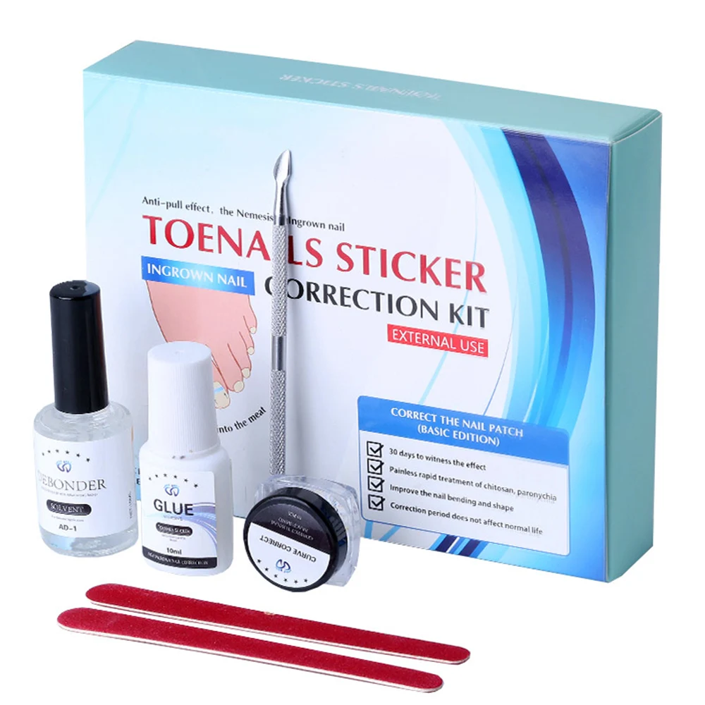 Ingrown Toenail Correction Set Toenail Nail Tool Treatment Toenail Straightening Patch Lifter Recover Tool Foot Care Kit
Ingrown Toenail Correction Set Toenail Nail Tool Treatment Toenail Straightening Patch Lifter Recover Tool Foot Care Kit