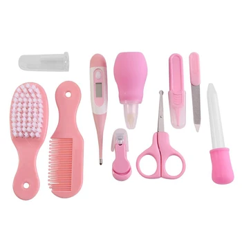 10PCS/Set Newborn Baby Safe Health Care Kits Nose Cleaner Nails Clipper Trimmer Tweezers Temperature Thermometer Sets 
10PCS/Set Newborn Baby Safe Health Care Kits Nose Cleaner Nails Clipper Trimmer Tweezers Temperature Thermometer Sets