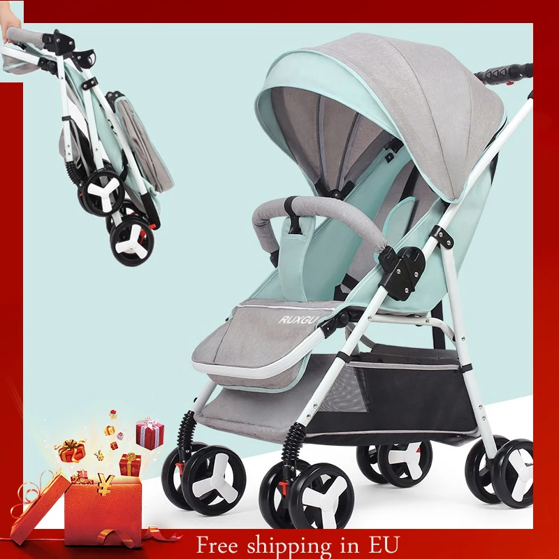 5.5 KG Multifunctional Mini Lightweight Folding Baby Stroller ,Four Wheels Stroller, (NO TAX )(Shipping From EU or CN )
5.5 KG Multifunctional Mini Lightweight Folding Baby Stroller ,Four Wheels Stroller, (NO TAX )(Shipping From EU or CN )