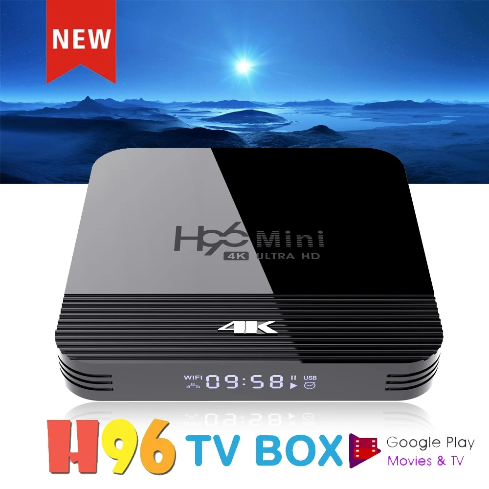 H96 Mini Quad Core OTT TV BOX 4K Android 9.0 RK3328A TV Box 2.4G/5G Wifi BT4.0 Ultra HD Media Player Set Top Box
H96 Mini Quad Core OTT TV BOX 4K Android 9.0 RK3328A TV Box 2.4G/5G Wifi BT4.0 Ultra HD Media Player Set Top Box