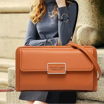 Fashion New Wallet women shoulder bag Large-capacity Mobile Phone Bag Crossbody bag Multi-Card Position Clutch Student Card Case 
Fashion New Wallet women shoulder bag Large-capacity Mobile Phone Bag Crossbody bag Multi-Card Position Clutch Student Card Case