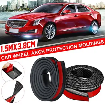 1.5Mx3.8CM Car Wheel Sticker Eyebrow Protector Arch Protection Strip Rim Protectors Rubber Guard Line Strip Car Mudguard Trim
1.5Mx3.8CM Car Wheel Sticker Eyebrow Protector Arch Protection Strip Rim Protectors Rubber Guard Line Strip Car Mudguard Trim