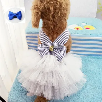Summer Pet Dog Clothes Dress Sweety Princess Teddy Puppy Wedding Dresses Spring Fashion Dog Small Medium Dogs Pet Accessories 
Summer Pet Dog Clothes Dress Sweety Princess Teddy Puppy Wedding Dresses Spring Fashion Dog Small Medium Dogs Pet Accessories