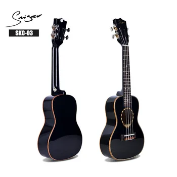 Smiger Spruce Ukulele SKC-03 24 Inch Concert Luxury Black Ukulele High-Gloss Die-cast 4 String Guitar Music Instrument
Smiger Spruce Ukulele SKC-03 24 Inch Concert Luxury Black Ukulele High-Gloss Die-cast 4 String Guitar Music Instrument