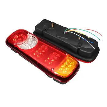 Hot 2X 12V 40 LED Car Tail Lights for Trailer Truck Bus/Vans Caravans Stop Rear Tail Indicator Light Lamp Waterproof
Hot 2X 12V 40 LED Car Tail Lights for Trailer Truck Bus/Vans Caravans Stop Rear Tail Indicator Light Lamp Waterproof