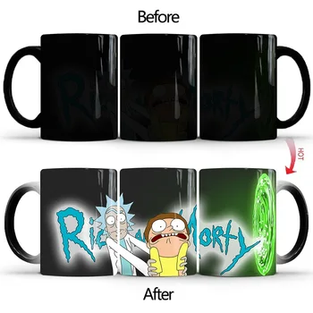 1Pcs New 350ml Rick and Morty Magic Color Changing Mugs Ceramic Cups Coffee Milk Mugs Best Gift for Children Friends Home Office
1Pcs New 350ml Rick and Morty Magic Color Changing Mugs Ceramic Cups Coffee Milk Mugs Best Gift for Children Friends Home Office