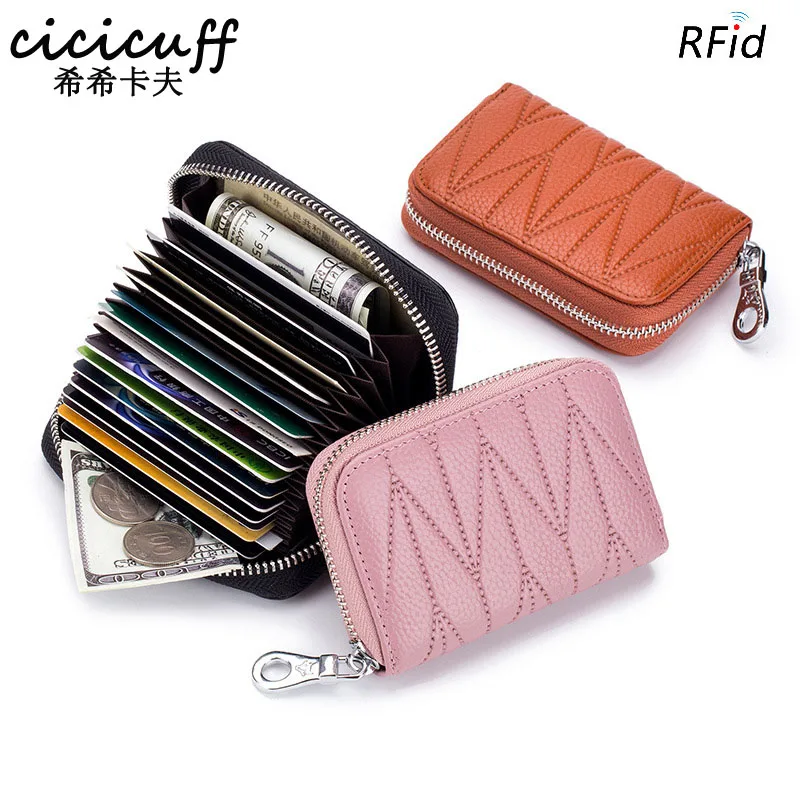 Brand Women Leather RFID Credit Card Holder Business Card Holder Minimalist Plaid Travel Card Bag 12 Card-Slots Card Case Wallet
Brand Women Leather RFID Credit Card Holder Business Card Holder Minimalist Plaid Travel Card Bag 12 Card-Slots Card Case Wallet