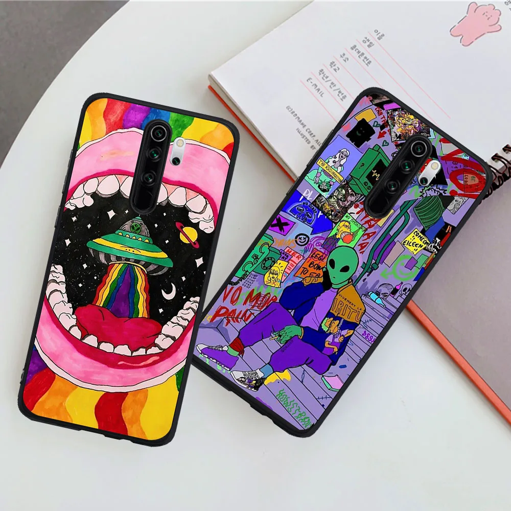 Cute Aesthetics Cartoon alien space Soft TPU Phone Case For Xiaomi Redmi Note 5 6 pro 7 8 8 Pro Mi 9T Pro K20 Pro
Cute Aesthetics Cartoon alien space Soft TPU Phone Case For Xiaomi Redmi Note 5 6 pro 7 8 8 Pro Mi 9T Pro K20 Pro