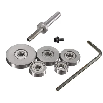 New Rabbet Router Bit 6 Bearing Set 1/4 inch Shank Tenon Cutter Woodworking Drill Bit Two Flute Cutters With 1/4 inch Router Bit
New Rabbet Router Bit 6 Bearing Set 1/4 inch Shank Tenon Cutter Woodworking Drill Bit Two Flute Cutters With 1/4 inch Router Bit