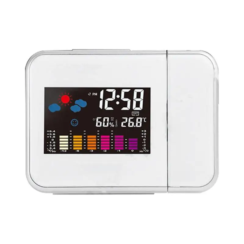 LCD Digital Temperature Humidity Timing Clock Time Date Desk Time Date Display Projector Calendar USB Charger Table Led Clock
LCD Digital Temperature Humidity Timing Clock Time Date Desk Time Date Display Projector Calendar USB Charger Table Led Clock