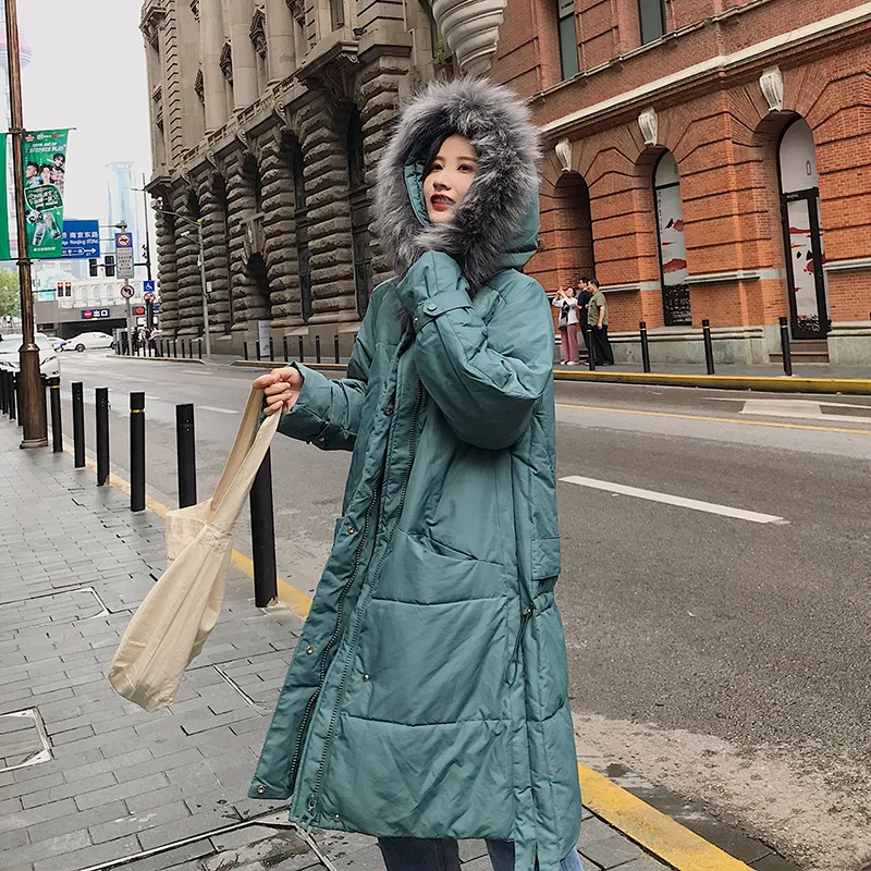 2019 Autumn And Winter Korean-style Dongdaemun Mid-length down Jacket Women's Loose-Fit Super Fire INS Fat Mm Cotton-padded Clot
2019 Autumn And Winter Korean-style Dongdaemun Mid-length down Jacket Women's Loose-Fit Super Fire INS Fat Mm Cotton-padded Clot