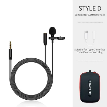 KATELEIYU mobile phone tie clip Bluetooth microphone omnidirectional metal microphone 3.5mm headphone jack Lavalier computer not
KATELEIYU mobile phone tie clip Bluetooth microphone omnidirectional metal microphone 3.5mm headphone jack Lavalier computer not