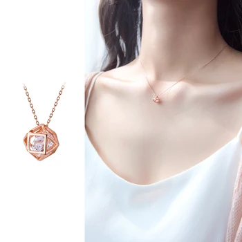 Mcanie Real 925 Sterling Silver Sparkling AAA Zircon Polygon Geometric Pendant Necklace for Women Wedding Party Fine Jewelry
Mcanie Real 925 Sterling Silver Sparkling AAA Zircon Polygon Geometric Pendant Necklace for Women Wedding Party Fine Jewelry