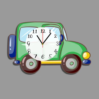 Creative Cute Baby Room CHILDREN'S Room Car Cartoon Wall Clock Super Quiet Kindergarten Children Bedroom Mute Clock
Creative Cute Baby Room CHILDREN'S Room Car Cartoon Wall Clock Super Quiet Kindergarten Children Bedroom Mute Clock