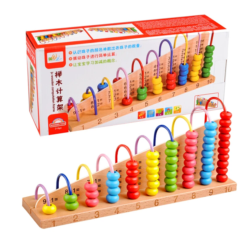 Wooden Children Toy Early Education Learning Calculation Arithmetic Dinosaur Teaching Mathematics
Wooden Children Toy Early Education Learning Calculation Arithmetic Dinosaur Teaching Mathematics