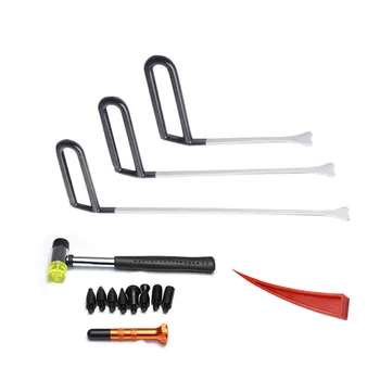 PDR Rods Paintless Dent Repair hammer with Red Wedge Puller PDR Tools Push Rods Spring Steel Tail Set hand tools set
PDR Rods Paintless Dent Repair hammer with Red Wedge Puller PDR Tools Push Rods Spring Steel Tail Set hand tools set