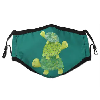 Tortoise Mouth Face Mask Cute Turtle Stack In Teal Lime Green Facial Mask Cool Fashion with 2 Filters for Adult
Tortoise Mouth Face Mask Cute Turtle Stack In Teal Lime Green Facial Mask Cool Fashion with 2 Filters for Adult