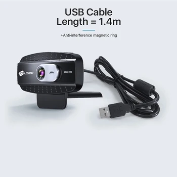 N200 Auto focus HD Video 1080P 30FPS Webcam with Microphone USB 2.0 Conference Video Call Meeting Web Camera
N200 Auto focus HD Video 1080P 30FPS Webcam with Microphone USB 2.0 Conference Video Call Meeting Web Camera