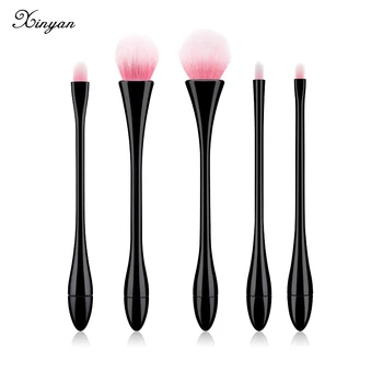 XINYAN Fashion Long Handle Makeup Brush Set Powder Eyebrow Blending Eyeliner Eyelash Cosmetic Brush for Makeup Artist Use 5pcs 
XINYAN Fashion Long Handle Makeup Brush Set Powder Eyebrow Blending Eyeliner Eyelash Cosmetic Brush for Makeup Artist Use 5pcs