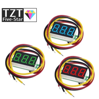 0.36 Inch 0.36" Digital Voltmeter Red Green Blue DC 0V-100V 3 Lines 3 digit Voltage Panel Meter Display led Color for arduino
0.36 Inch 0.36" Digital Voltmeter Red Green Blue DC 0V-100V 3 Lines 3 digit Voltage Panel Meter Display led Color for arduino