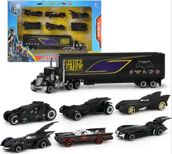 7pcs/lot Diecast Toy Vehicles Alloy Toy Car Truck model 1:64 Bat chariot Christmas Gift toys for children
7pcs/lot Diecast Toy Vehicles Alloy Toy Car Truck model 1:64 Bat chariot Christmas Gift toys for children