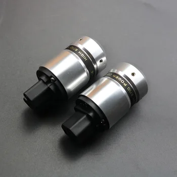 yivosound Hifi red copper plating rhodium power AC IEC Connector plug 15a/250V
yivosound Hifi red copper plating rhodium power AC IEC Connector plug 15a/250V