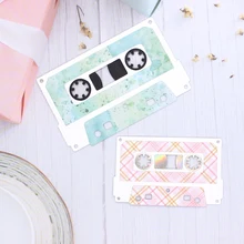 Dies Stencils Cassette-Tape Paper-Cards Decorative Embossing Diy Scrapbooking Metal Cutting Dies Stencils Cassette-Tape Paper-Cards Decorative Embossing Diy Scrapbooking Metal Cutting