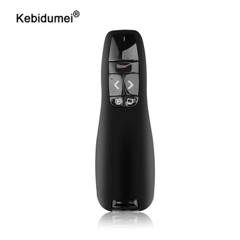 kebidumei 2.4Ghz R400 USB Wireless Presenter Laser Pointer PPT Remote Control for Powerpoint Presentation
kebidumei 2.4Ghz R400 USB Wireless Presenter Laser Pointer PPT Remote Control for Powerpoint Presentation