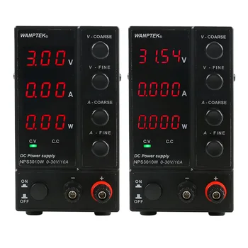 NPS3010W 30V10A Three Display/Four Display Adjustable DC Power Supply Laboratory Mini Switching Voltage Regulated Test Power
NPS3010W 30V10A Three Display/Four Display Adjustable DC Power Supply Laboratory Mini Switching Voltage Regulated Test Power