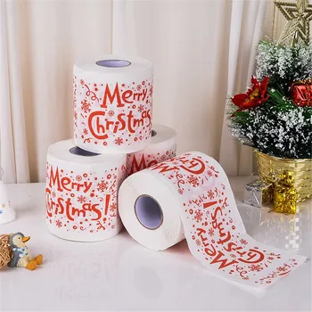 2020 Quarantine Christmas 6 Roll Soft Christmas pattern Toilet Paper Merry Christmas Santa Claus Tree Colorful Printed Bath
2020 Quarantine Christmas 6 Roll Soft Christmas pattern Toilet Paper Merry Christmas Santa Claus Tree Colorful Printed Bath
