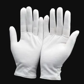White Padded Protective Work Gloves Cotton Moisture Absorption Heat Resistance And Softness Gloves 1 Pair 
White Padded Protective Work Gloves Cotton Moisture Absorption Heat Resistance And Softness Gloves 1 Pair