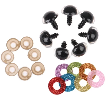 16MM 10 Sets Stuffed Toys Glitter Safety Eyes Nonwovens Washer Clear Doll Eyes Dolls Accessories
16MM 10 Sets Stuffed Toys Glitter Safety Eyes Nonwovens Washer Clear Doll Eyes Dolls Accessories