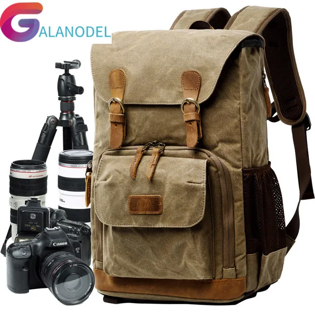 Bag Photography Bag for Canon Nikon Sony Digital SLR Multi-functiona Batik Canvas Camera Backpack Outdoor Waterproof Bag
Bag Photography Bag for Canon Nikon Sony Digital SLR Multi-functiona Batik Canvas Camera Backpack Outdoor Waterproof Bag