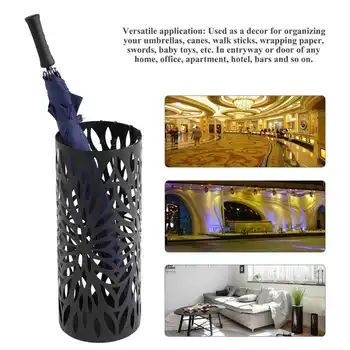 Elegant Iron Umbrella Bracket Stand Holder with Drip Tray and Hooks for Home Office Umbrella Stand Rack
Elegant Iron Umbrella Bracket Stand Holder with Drip Tray and Hooks for Home Office Umbrella Stand Rack