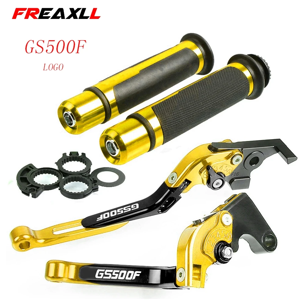 Motorcycle Adjustable Folding Brake Clutch Levers Handlebar Hand Grips Set For Suzuki GS500F GS 500 E F 2004-2009 2005 2006
Motorcycle Adjustable Folding Brake Clutch Levers Handlebar Hand Grips Set For Suzuki GS500F GS 500 E F 2004-2009 2005 2006