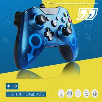 USB Wired Controller for Xbox one PC Games Controller for Wins 7 8 10 Microsoft Xbox One joysticks Gamepad with Dual Vibration
USB Wired Controller for Xbox one PC Games Controller for Wins 7 8 10 Microsoft Xbox One joysticks Gamepad with Dual Vibration