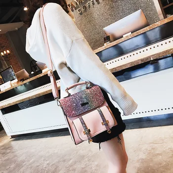Backpack women 2019 new fashion Student Backpack Korean Sequin travel bag trend bag one shoulder bag
Backpack women 2019 new fashion Student Backpack Korean Sequin travel bag trend bag one shoulder bag